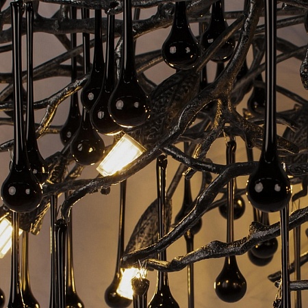 10067/1800 BK Подвесная люстра LOFT IT Bijout - фото