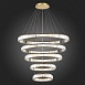 Люстра подвесная ST-Luce Латунь/Прозрачный LED 1*285W 4000K SL1622.313.05 - фото