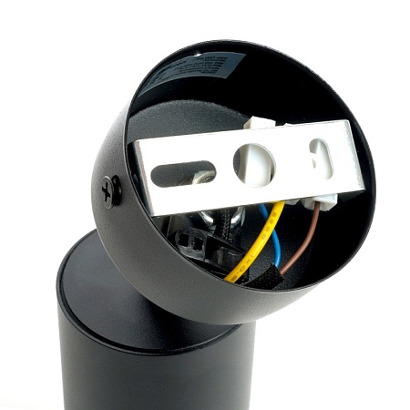 Светильник Feron ML1861 ZEN настенно-потолочный под лампу GU10, чёрный, золото - фото