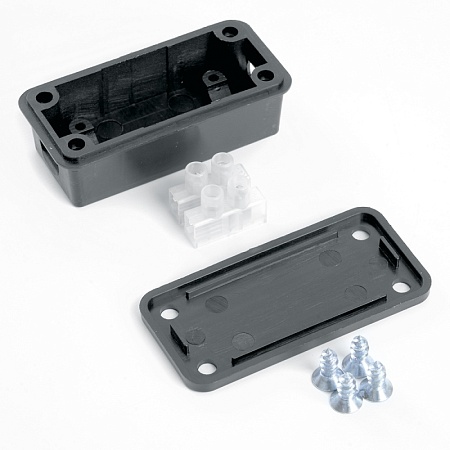 LD271 Коннектор соединительный для Белт-лайт, черный - фото