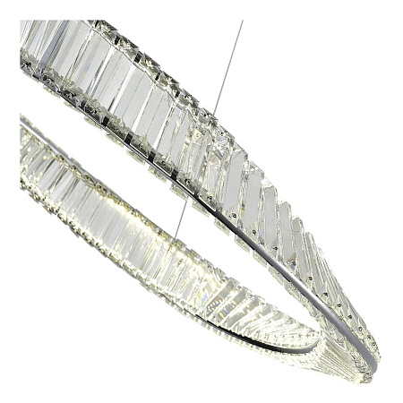 Светильник подвесной ST-Luce Хром/Прозрачный LED 1*45W 4000K SL6204.111.01 - фото