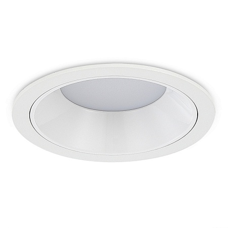 Св-к встр. Белый LED 1*7W 3000K 630Lm Ra80 120° IP20 D85xH45 100-240V ST755.538.07 - фото