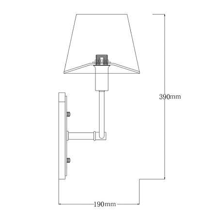Бра MW-Light София 355024702 - фото