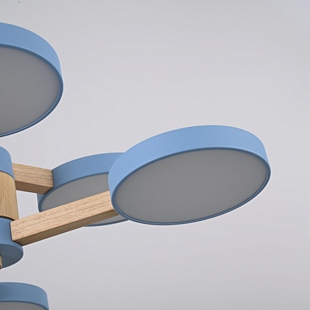 Подвесная Люстра Turna Dbl L6 Blue Imperiumloft 229090-26 - фото