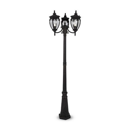 Садово-парковый светильник Outdoor Fleur O414FL-03BZ - фото