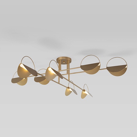 Потолочный светильник Eurosvet 70148/8 золото - фото