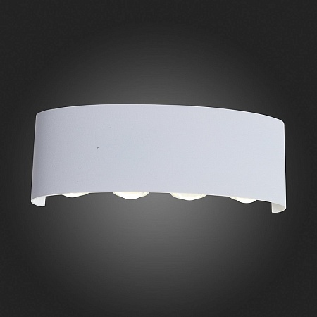 Светильник уличный настенный ST-Luce Белый кварцевый LED 8*1W 4000K SL089.501.08 - фото