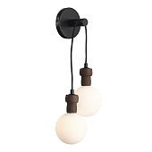 Светильник настенный ST-Luce Черный/Белый G9 2*5W 4000K SL6226.411.02