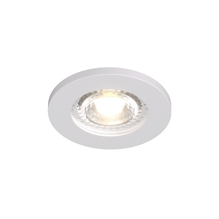 DK2030-WH Встраиваемый светильник, IP 20, 50 Вт, GU10, белый, алюминий - фото