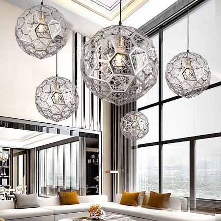 Люстра Etch Web Gold Imperiumloft 73597-22 - фото