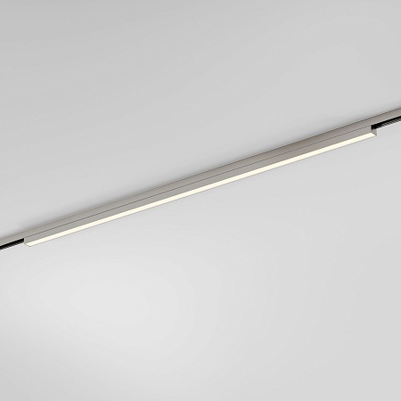 Трековый светильник 24W 3000K никель 85527/01 система Лайн 85527/01 Elektrostandard - фото