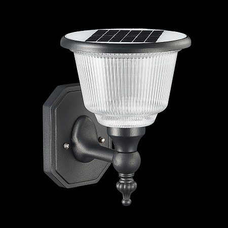 Светильник уличный настенный ST-Luce Черный/Черный, Прозрачный LED 1*2W 3000-6000K SL9502.401.01 - фото