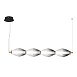 Светильник подвесной ST-Luce Черный/Белый, Дымчатый LED 1*28W 3000K SL6130.403.24 - фото