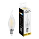 Лампа светодиодная Feron LB-74 Свеча на ветру E14 9W 230V 2700K - фото