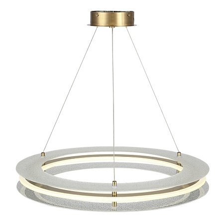Светильник подвесной ST-Luce золотистый/Прозрачный LED 1*40W 4000K SL6245.203.01 - фото