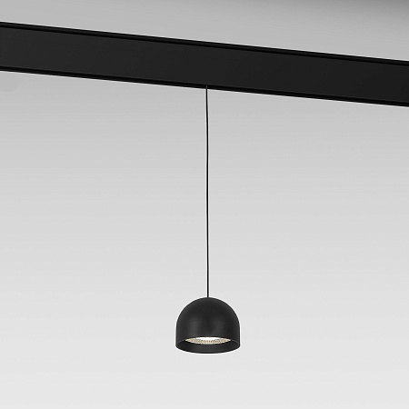 Slim Magnetic Трековый светильник 8W 4000K Uno (черный) 85126/01 Elektrostandard - фото