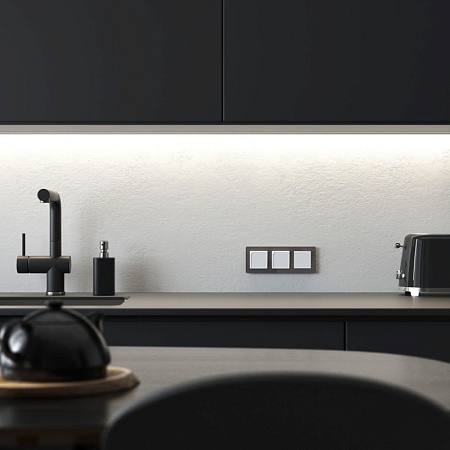 W1119041/ Клавиша для выключателя перекрестного (белый акрил) W1119041 - фото