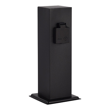 Столб уличный 2 розетки ST-Luce черный 3500W SL9012.405.00 - фото