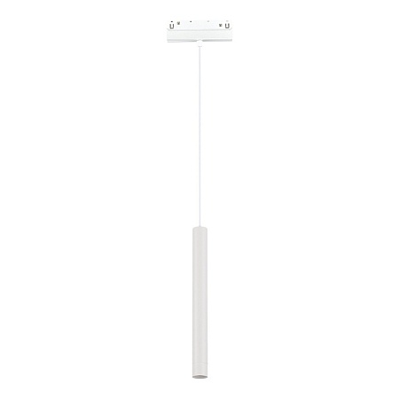 Магнитный трековый светильник Белый LED 1*7W 3000K Lm Ra90 36° IP20 D32xH307 48V ST682.536.07 - фото
