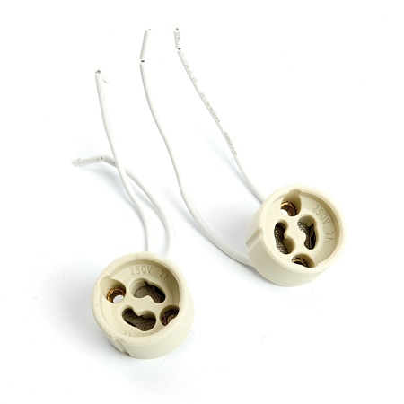 Светильник встраиваемый Feron DL2802 потолочный MR16 G5.3 белый-хром - фото