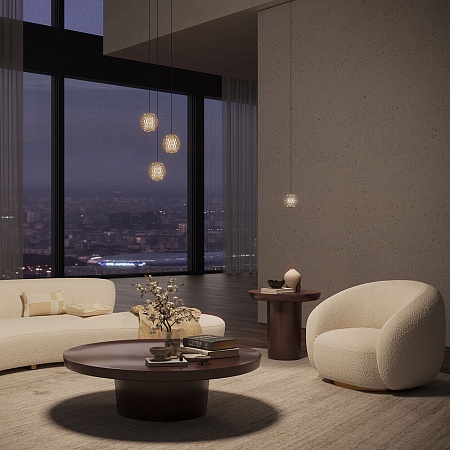 Подвесной светильник Maytoni Sapphire MOD293PL-L6BS3K - фото