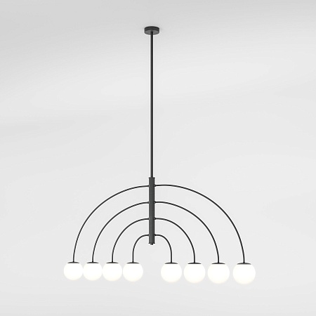 Потолочный светильник Eurosvet 30179/8 черный - фото