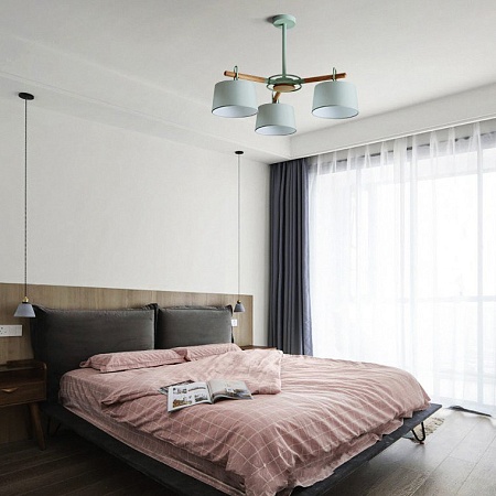 Потолочная Люстра На Штанге Even 8 Green Imperiumloft 178370-26 - фото