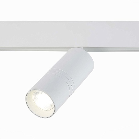 Магнитный трековый светильник белый LED 1*18W 4000K 1 530Lm Ra>80 36° IP20 L-xW60xH148 ST365.546.18 - фото