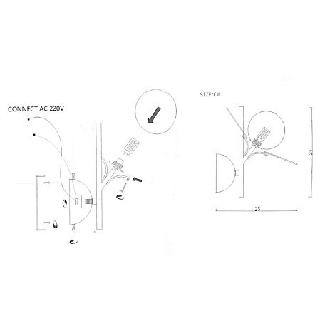 Настенный Светильник Matisse Wall Multicolored Imperiumloft 191911-26 - фото