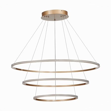 Светильник подвесной ST-Luce Золотистый/Белый LED 1*114W 4000K ST604.243.114 - фото