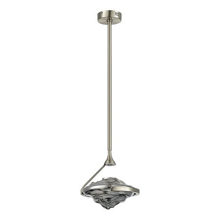 Светильник подвесной ST-Luce Никель/Дымчато-Серый LED 1*19W 3000K SL6115.103.01 - фото