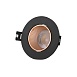 DK3061-BBR Встраиваемый светильник, IP 20, 10 Вт, GU5.3, LED, черный/бронзовый, пластик - фото