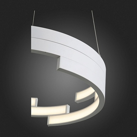 Люстра подвесная ST-Luce Белый/Белый LED 1*45W 4000K SL963.503.01 - фото