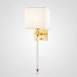 Бра Regina Andrew Crystal Sconce Brass Imperiumloft 149048-22 - фото