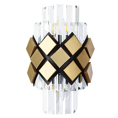 Настенный светильник Arte Lamp AMELIA A1039AP-2BK - фото