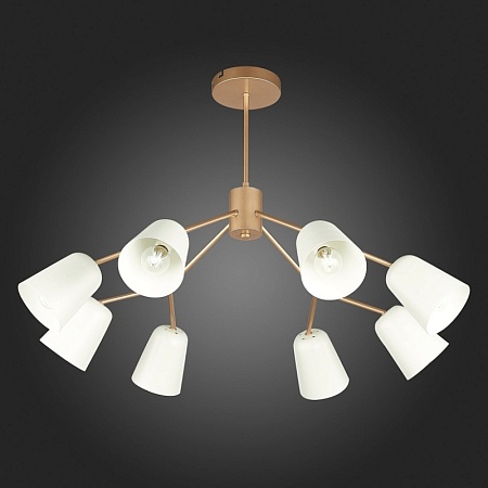 Светильник потолочный Золотистый/Белый E14 8*40W SLE155902-08 - фото