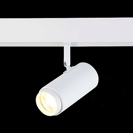 Магнитный трековый светильник ZOOM Белый LED 1*6W 3000K 667Lm Ra>90 10-60° IP20 L137xW5 ST357.536.06 - фото