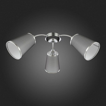 Светильник потолочный Хром/Черный E14 3*40W SLE103002-03 - фото