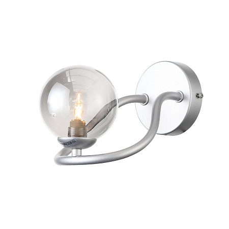 Светильник настенный ST-Luce Хром/Дымчатый G9 1*5W SL1502.101.01 - фото