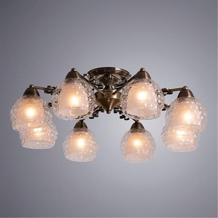 Потолочная люстра ARTE LAMP A7695PL-8AB - фото