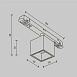 Трековый светильник Technical Alfa S TR133-2-7W3K-W - фото