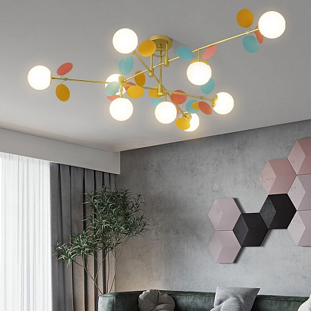 Потолочная Люстра Matisse B D80 Gold White Imperiumloft 194948-23 - фото