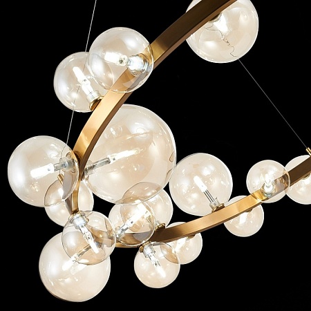 Светильник подвесной ST-Luce Бронза/Коньячный G4 24*5W SL1165.303.24 - фото