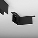 Slim Magnetic Коннектор угловой для накладного шинопровода черный 85090/11 85090/11 Elektrostandard - фото