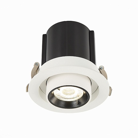 Св-к встр. Белый LED 1*12W 4000K 900Lm Ra80 24° IP20 D90xH92 180-240V ST702.248.12 - фото