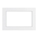Рамка 2-местная (без перемычки), стекло, STEKKER, GFR00-7012-01, серия Катрин, белый - фото
