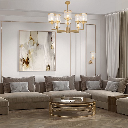 Настенный светильник Eurosvet 60144/1 золото - фото