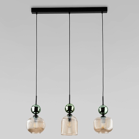 Подвесной светильник TK Lighting 11147 Sophia Green Cognac - фото