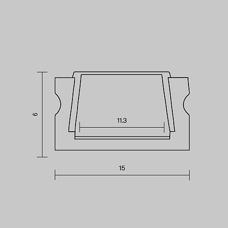 Профиль Led Strip 631003 - фото