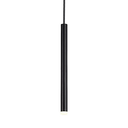 Магнитный трековый светильник Черный LED 1*3W 3000K 100Lm Ra>90 36° IP20 D18xH310 24V ST672.433.03 - фото